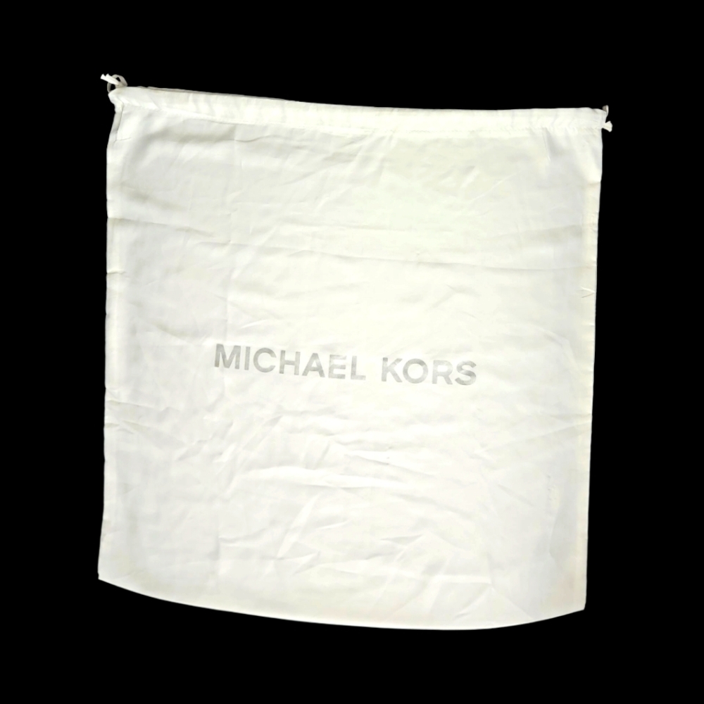 Michael Kors Dustbag Drawstring White Satin NEW.